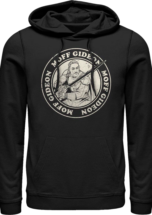 Mandalorian Distressed Moff Gideon Star Wars Hoodie - main product image