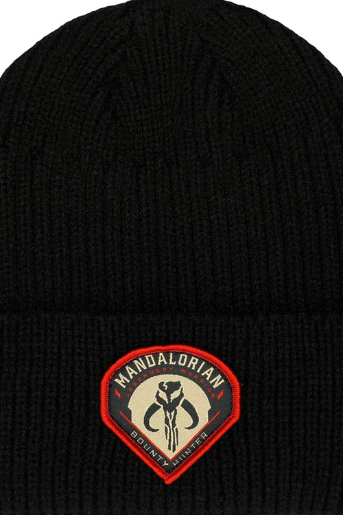 Mandalorian Star Wars Patch Cuff Beaniemain product image