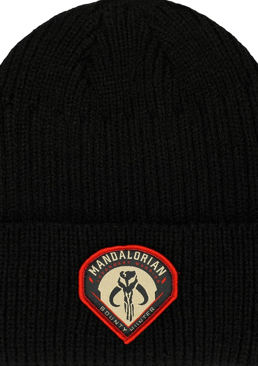 Mandalorian Star Wars Patch Cuff Beanie - main product image