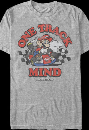 Mario Kart One Track Mind Super Mario Bros. T-Shirt