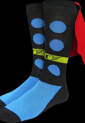 Marvel Comics Thor Caped Socks