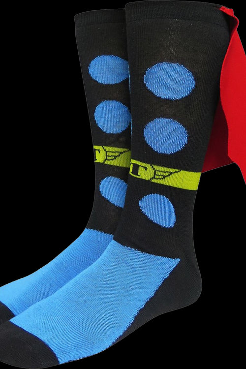 Marvel Comics Thor Caped Socks