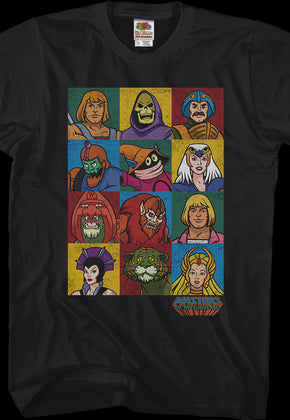 Masters Of The Universe Characters Shirt