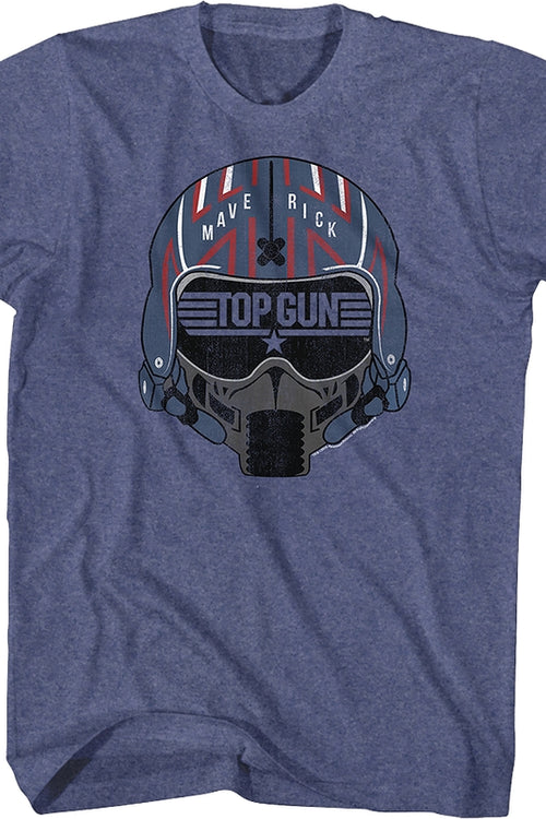 Maverick Flight Helmet Top Gun T-Shirtmain product image