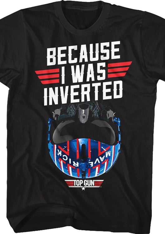 Maverick Was Inverted Top Gun T-Shirt - main product image