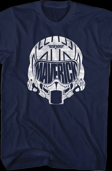 Maverick's Flight Helmet Top Gun T-Shirt