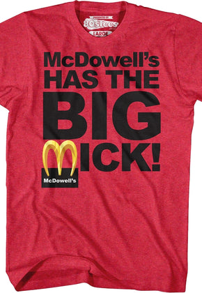 McDowell's Has The Big Mick Coming To America T-Shirt