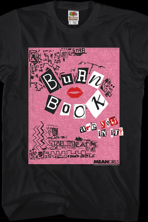 Mean Girls Burn Book T-Shirtmain product image