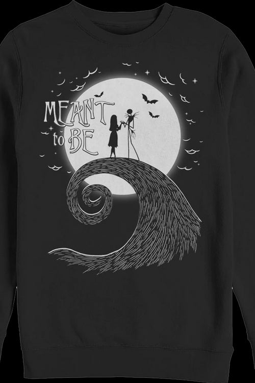 Meant To Be Nightmare Before Christmas Sweatshirtmain product image