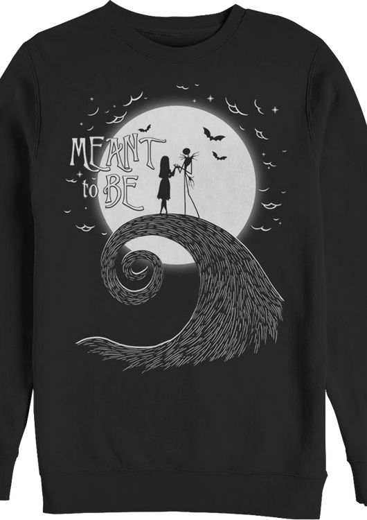 Meant To Be Nightmare Before Christmas Sweatshirt - main product image