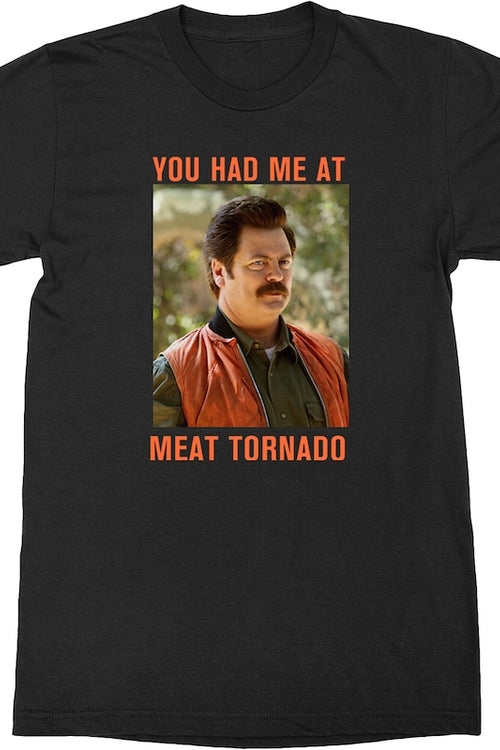 Meat Tornado Parks and Recreation T-Shirtmain product image