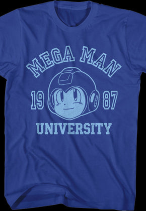 Mega Man University 1987 Mega Man T-Shirt