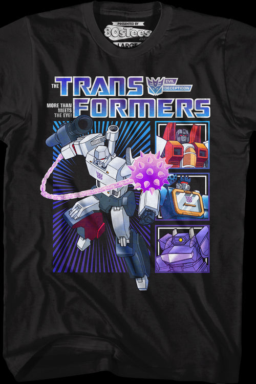 Megatron and the Decepticons Transformers T-Shirtmain product image