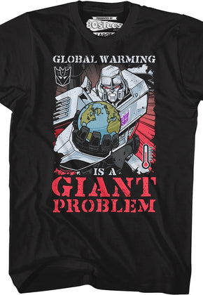 Megatron Global Warming Transformers T-Shirt