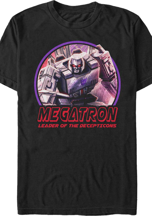 Megatron Leader Of The Decepticons Transformers T-Shirt - main product image