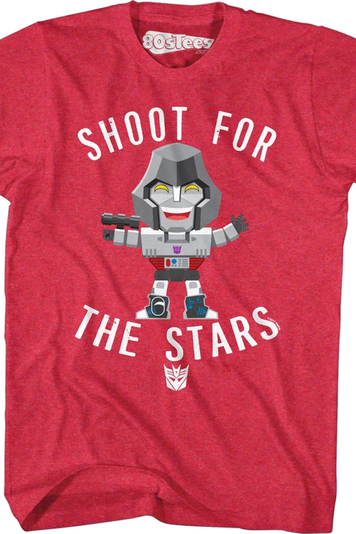 Megatron Shoot For The Stars Transformers T-Shirtmain product image