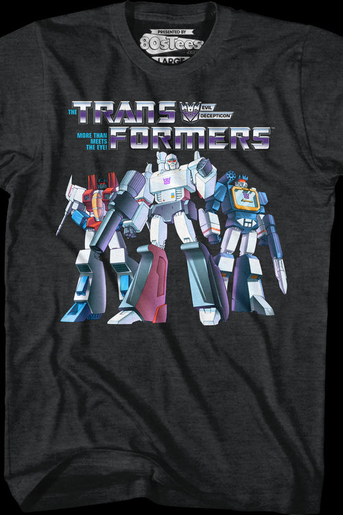 Decepticons Triple Threat Transformers T-Shirtmain product image