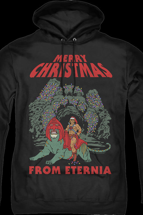 Merry Christmas from Eternia Masters of the Universe Hoodiemain product image