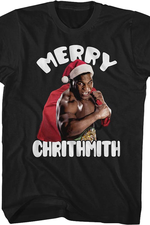 Merry Chrithmith Mike Tyson Shirtmain product image