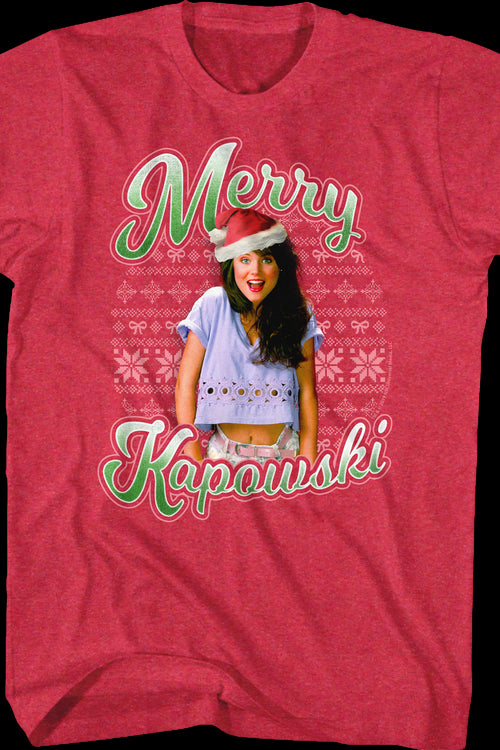 Merry Kapowski Saved By The Bell T-Shirtmain product image