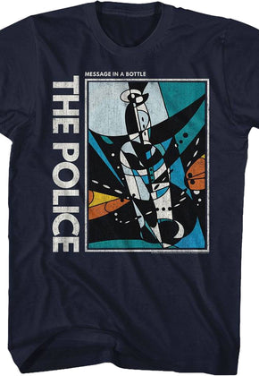 Message In A Bottle Cover Artwork The Police T-Shirt