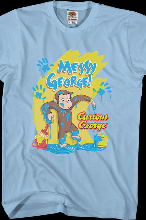 Messy Curious George T-Shirtmain product image