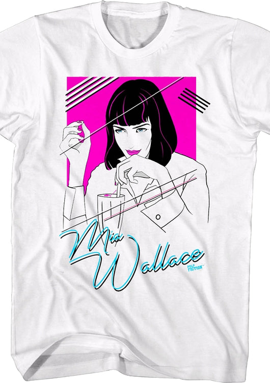 Mia Wallace Pulp Fiction T-Shirt - main product image