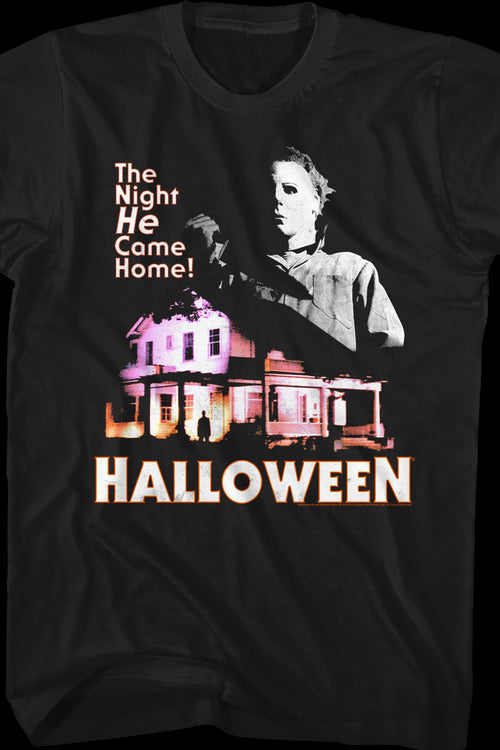 Michael Myers Came Home Halloween T-Shirtmain product image