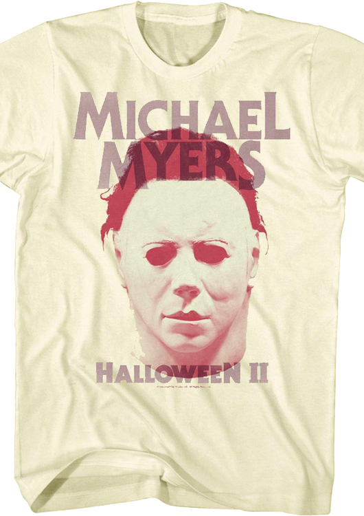 Michael Myers Mask Halloween II T-Shirt - main product image