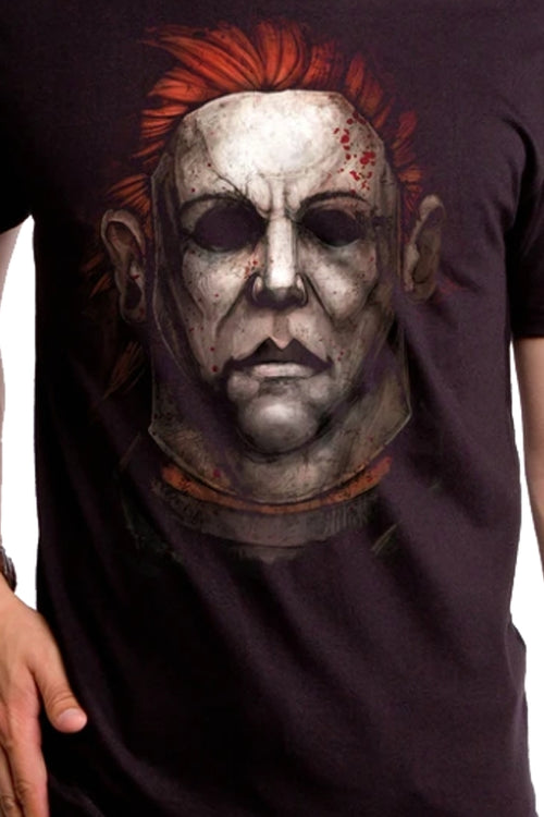 Michael Myers Mask Halloween T-Shirtmain product image