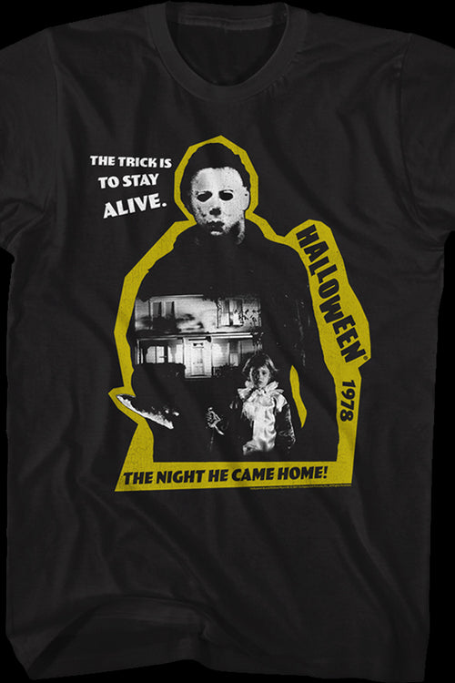 Michael Myers The Shape Cut Out Halloween T-Shirtmain product image