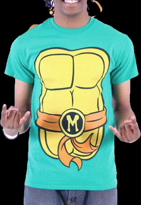 Michelangelo Costume Teenage Mutant Ninja Turtles T-Shirt