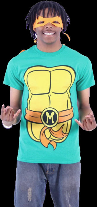 Michelangelo Costume Teenage Mutant Ninja Turtles T-Shirtmain product image