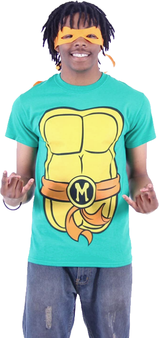 Michelangelo Costume Teenage Mutant Ninja Turtles T-Shirt - main product image