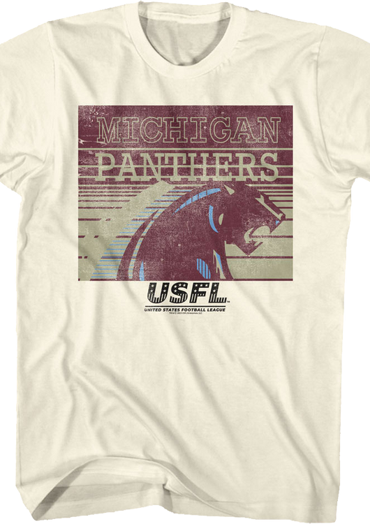 Michigan Panthers USFL T-Shirt - main product image