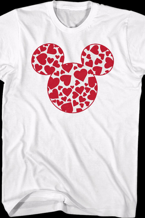 Mickey Mouse Hearts Disney T-Shirtmain product image
