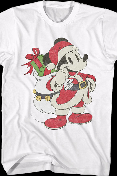 Mickey Mouse Santa Claus Disney T-Shirtmain product image