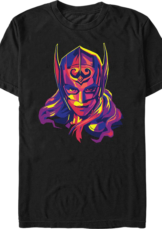 Mighty Thor Cut Out Thor Love And Thunder Marvel Comics T-Shirt - main product image