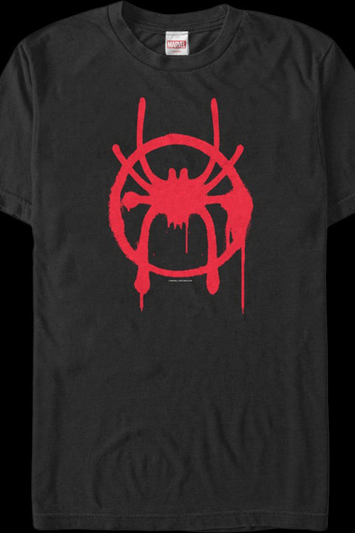 Miles Symbol Spider-Man Into The Spider-Verse T-Shirtmain product image