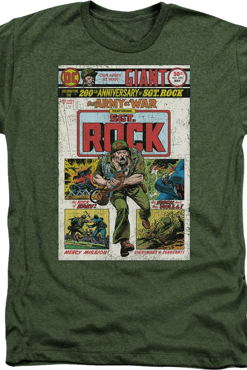 Military Green Sgt. Rock DC Comics T-Shirtmain product image