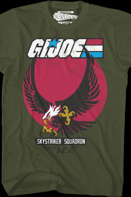 Military Green Skystriker Squadron GI Joe T-Shirtmain product image