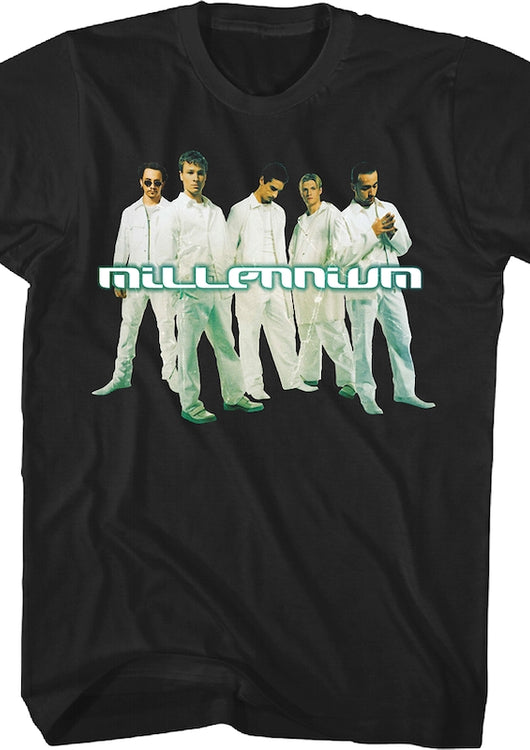 Black Millennium Backstreet Boys T-Shirt - main product image