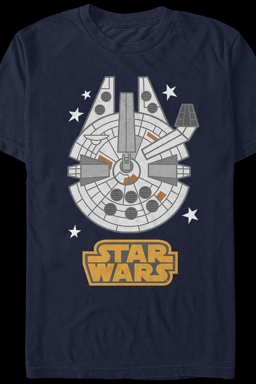 Millennium Falcon Emoji Star Wars T-Shirtmain product image