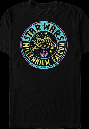 Millennium Falcon Fastest Hunk Of Junk In The Galaxy Star Wars T-Shirt
