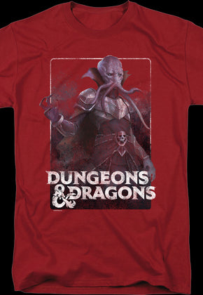 Mind Flayer Dungeons & Dragons T-Shirt