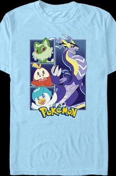 Miraidon Group Pokemon T-Shirt
