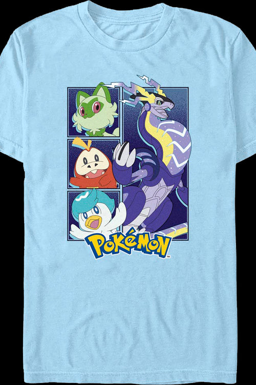 Miraidon Group Pokemon T-Shirtmain product image