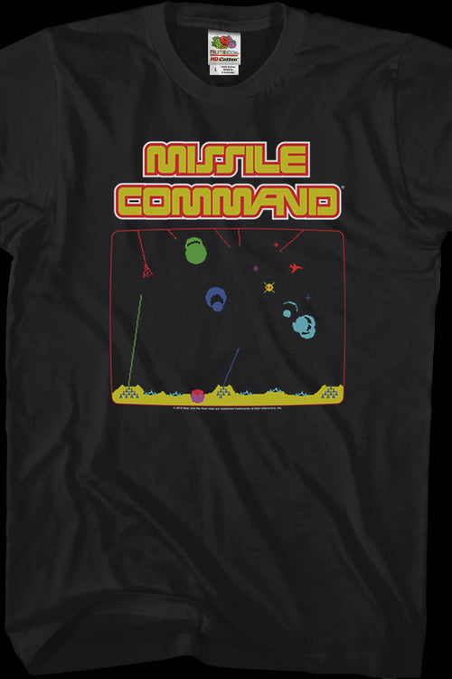 Missile Command Gameplay T-Shirtmain product image