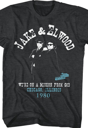 Mission From God Blues Brothers T-Shirt