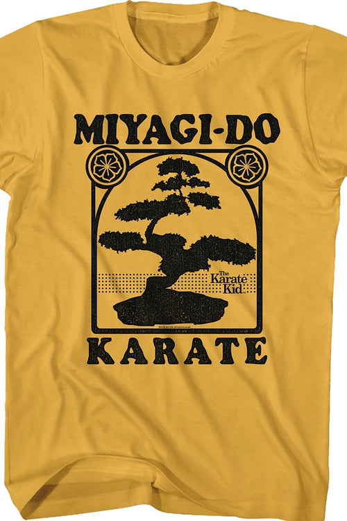 Miyagi-Do Bonsai Tree Silhouette Karate Kid T-Shirtmain product image